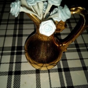 1950's Holley Ross 22kt Gold Mini Pitcher